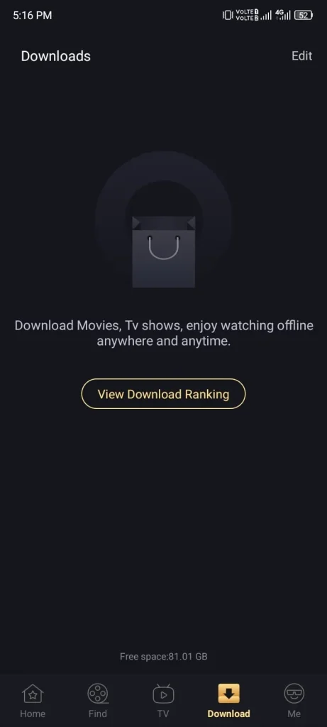 Download Content To Watch Later